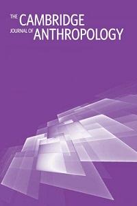 The Cambridge Journal of Anthropology Cover