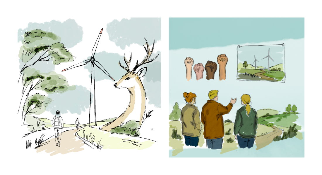 Illustration af postdoc Yair Alpuche